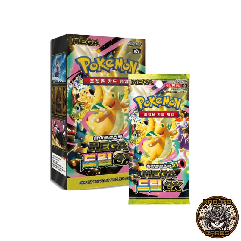 Pokmon Mega Dream M2A Booster Box Sealed (Korean)  Kabuto Cards