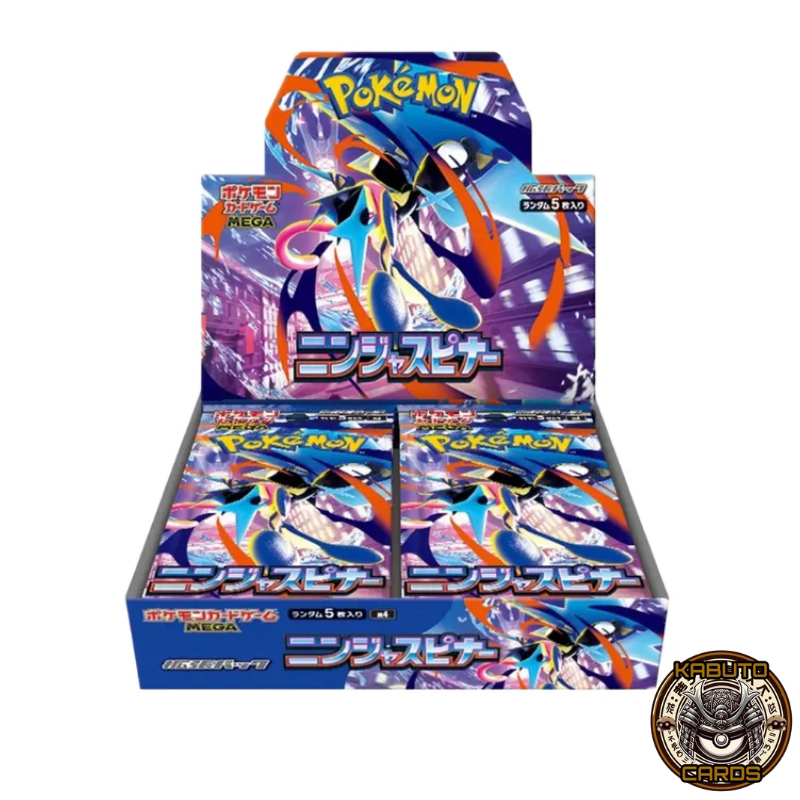 Pokémon Ninja Spinner M4 Booster Box Sealed (Japanese)
