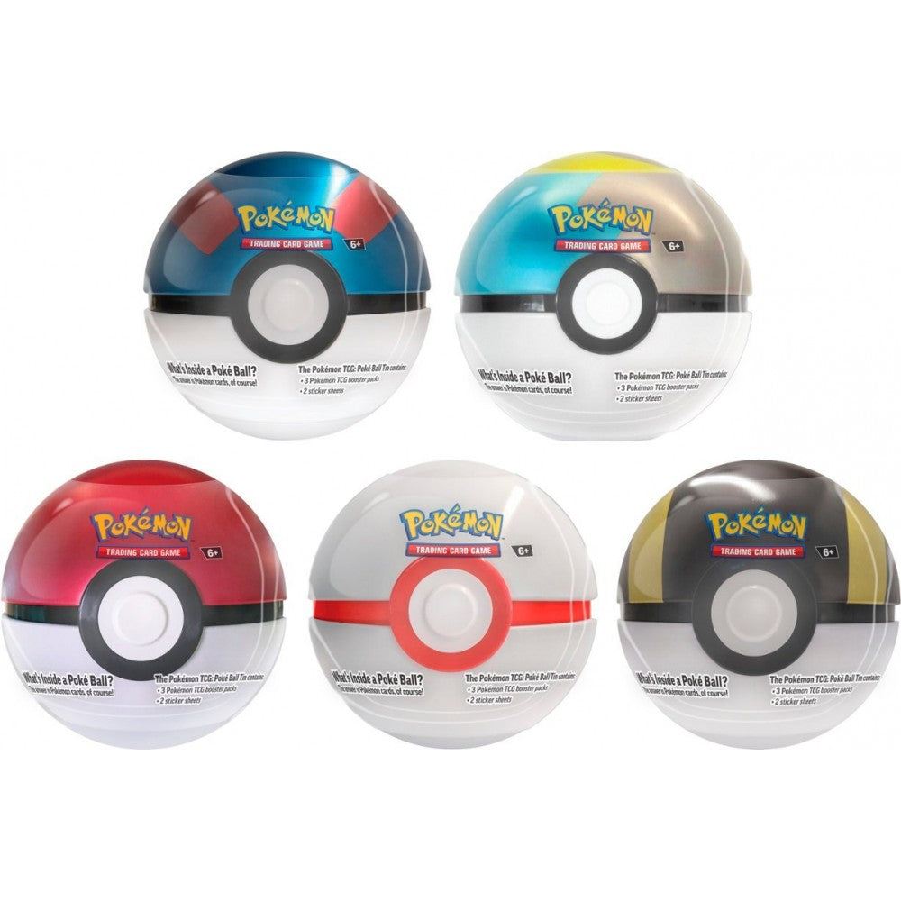 Pokemon Poke Ball Tin 2024 Series (New & Sealed)