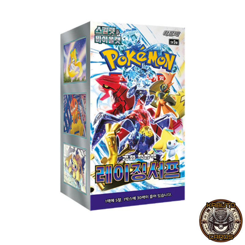 Pokémon Raging Surf SV3A Booster Box Sealed (Korean)
