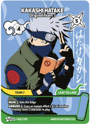 Naruto Mythos Konoha Shido (Set 1) Team Set 01 - Kakashi