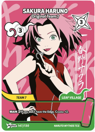 Naruto Mythos Konoha Shido (Set 1) Team Set 01 - Sakura