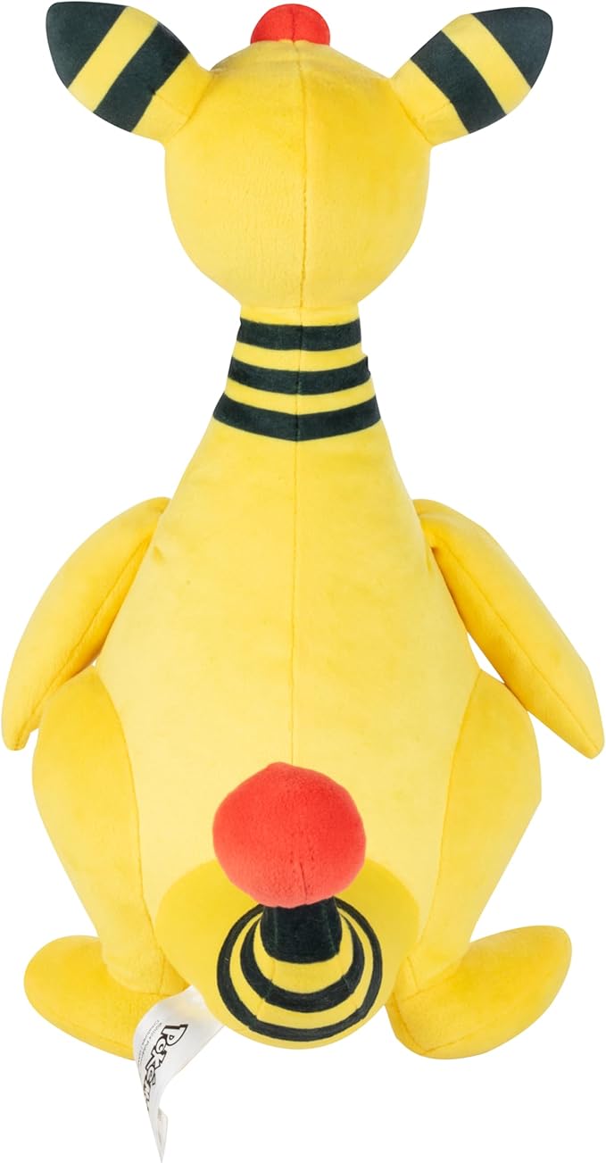 Ampharos Official Pokémon 12" 30cm Plushie Plush Soft Toy