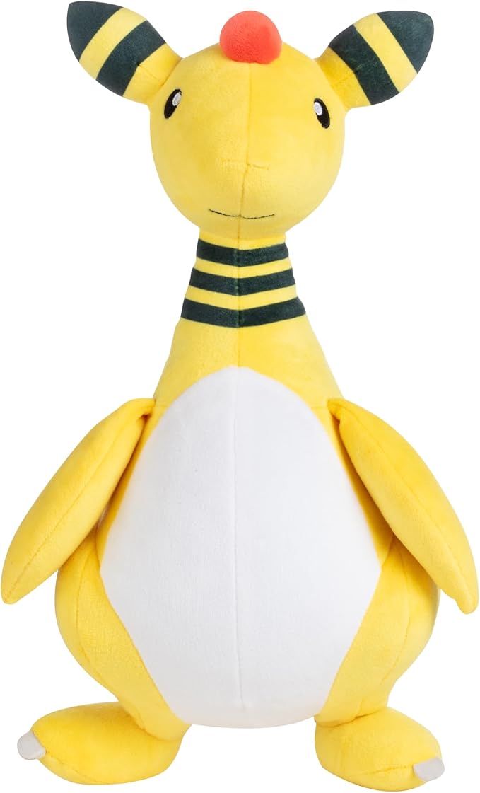 Ampharos Official Pokémon 12" 30cm Plushie Plush Soft Toy