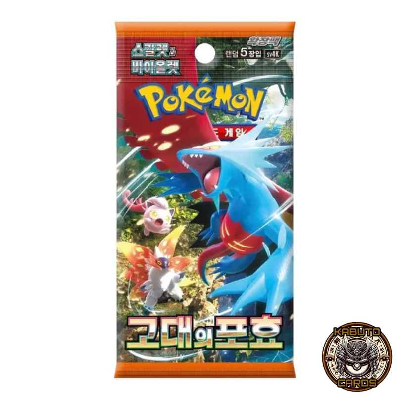 Pokémon Ancient Roar SV4K Sealed Booster Pack (Korean)