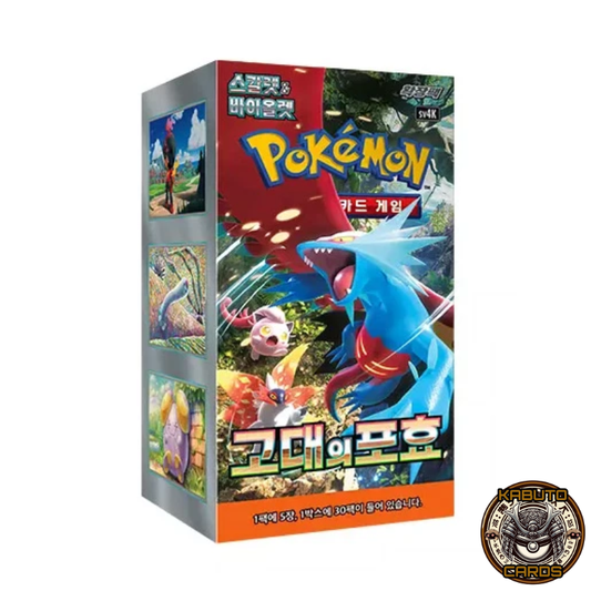 Pokémon Ancient Roar SV4K Booster Box Sealed (Korean)