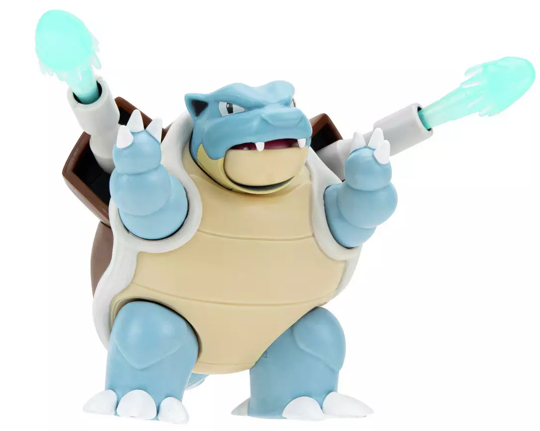 Blastoise Pokémon Battle Feature Figure 4.5" 11cm Action Figure Toy