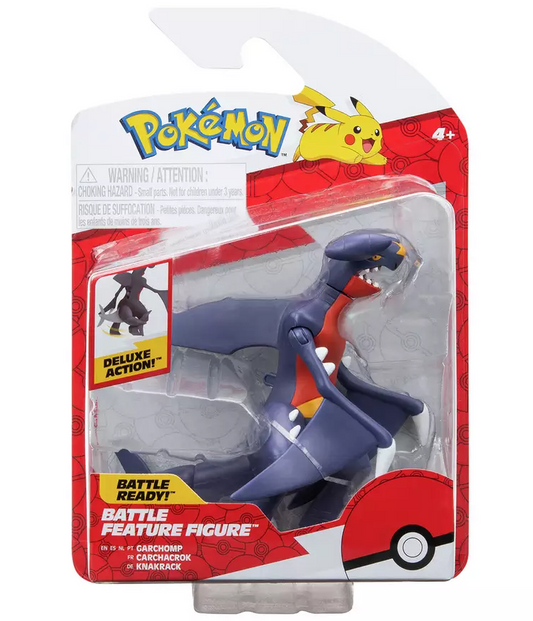 Garchomp Pokémon Battle Feature Figure 4.5" 11cm Action Figure Toy