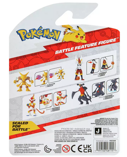 Garchomp Pokémon Battle Feature Figure 4.5" 11cm Action Figure Toy