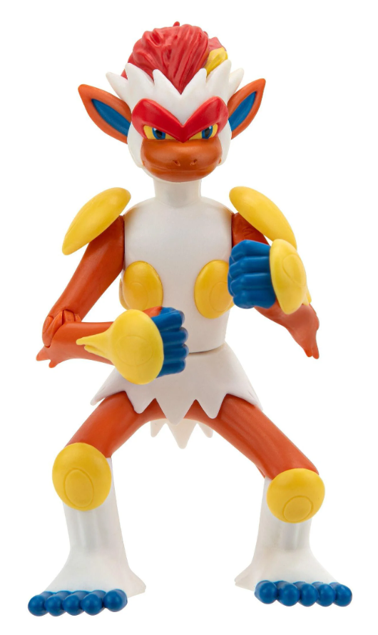 Infernape Pokémon Battle Feature Figure 4.5" 11cm Action Figure Toy