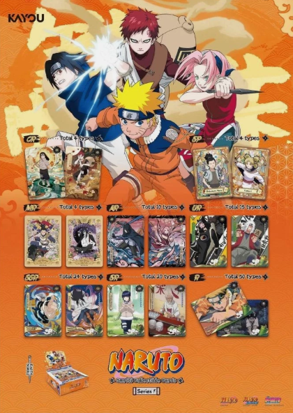 Naruto Kayou Smriti Earth Scroll Blister Booster Box (24 Packs) 001A-EMEA