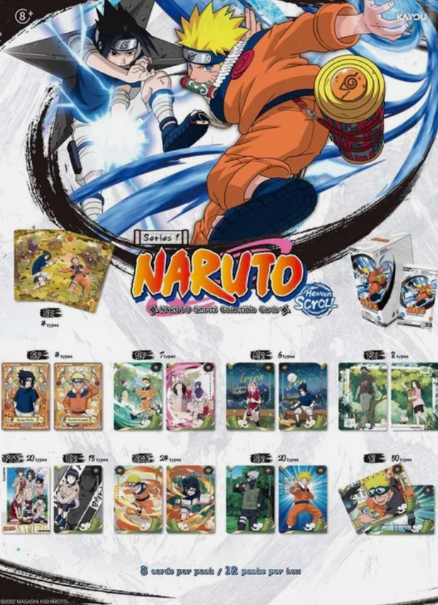 Naruto Kayou Smriti Heaven Scroll Blister Booster Box (12 Packs) 001B-EMEA