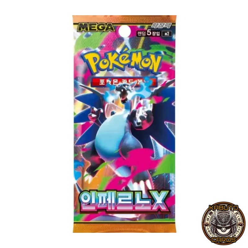 Pokémon Inferno X M2 Sealed Booster Pack (Korean)