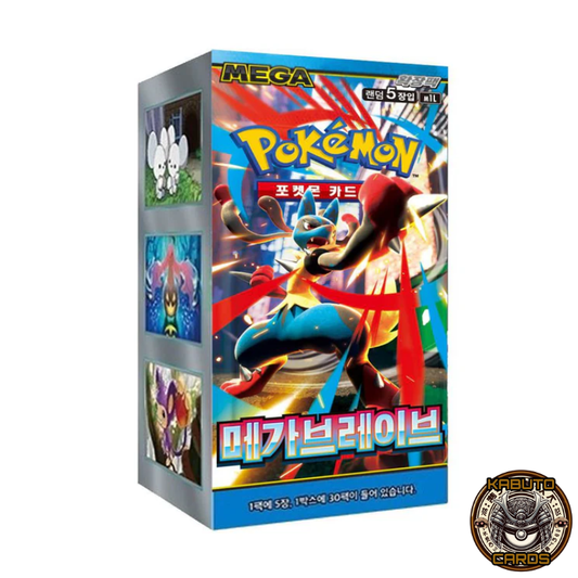 Pokémon Mega Brave M1L Booster Box Sealed (Korean)