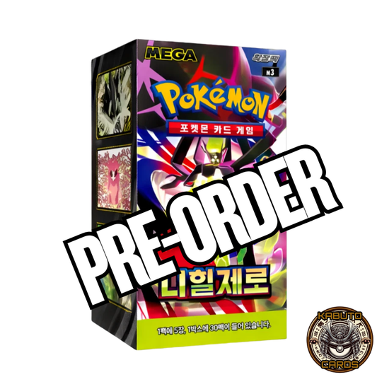 Pokémon Nihil Zero M3 Booster Box Sealed (Korean)