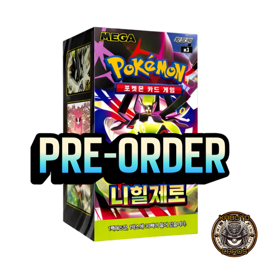 Pokémon Nihil Zero M3 Booster Box Sealed (Korean)