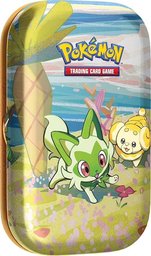 Paldea Friends Mini Tin (Scarlet & Violet Pokémon Cards) New & Sealed