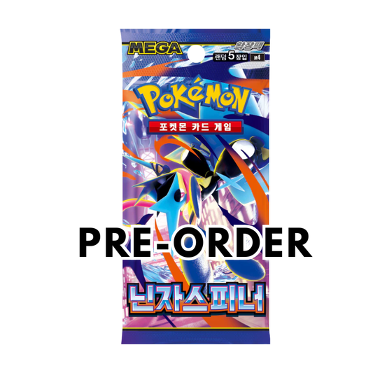 PRE-ORDER Pokémon Ninja Spinner M4 Booster Box Sealed (Korean)
