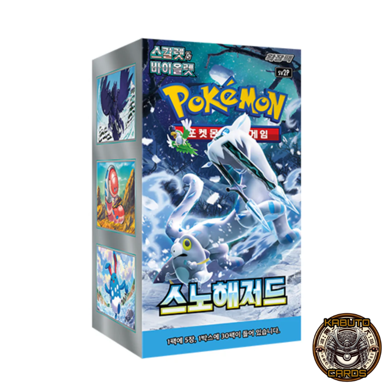 Pokémon Snow Hazard SV2P Booster Box Sealed (Korean)