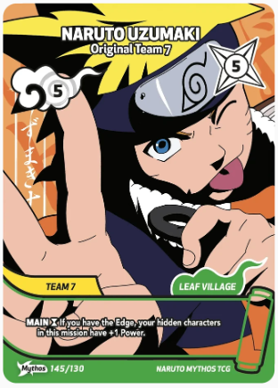 Naruto Mythos Konoha Shido (Set 1) Team Set 01 - Naruto