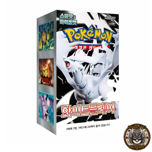 Pokémon White Flare SV11w Booster Box Sealed (Korean)